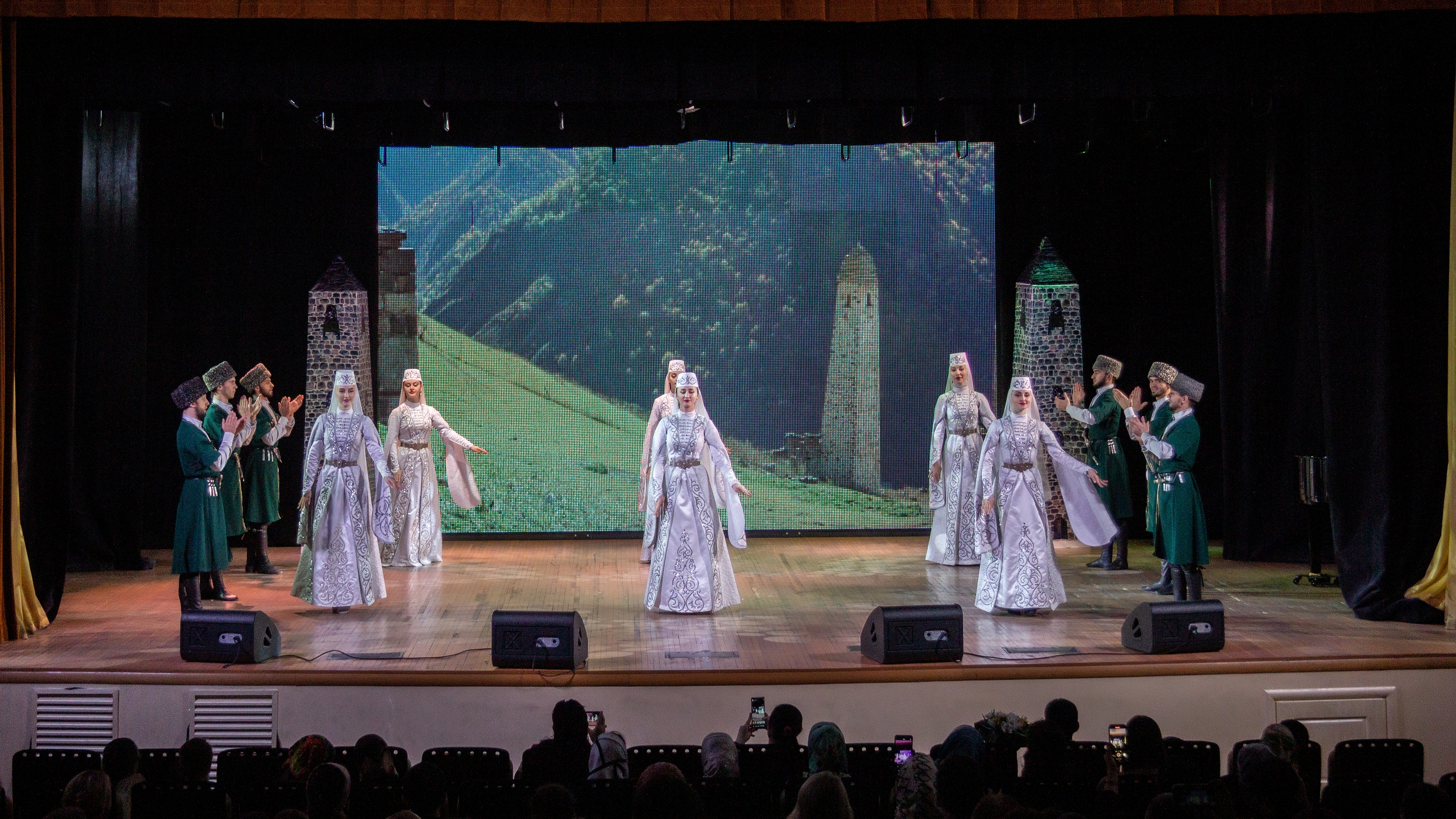 Ансамбль "Магас" принял участие в мероприятии "Дни Кавказской культуры" в Тюмени.