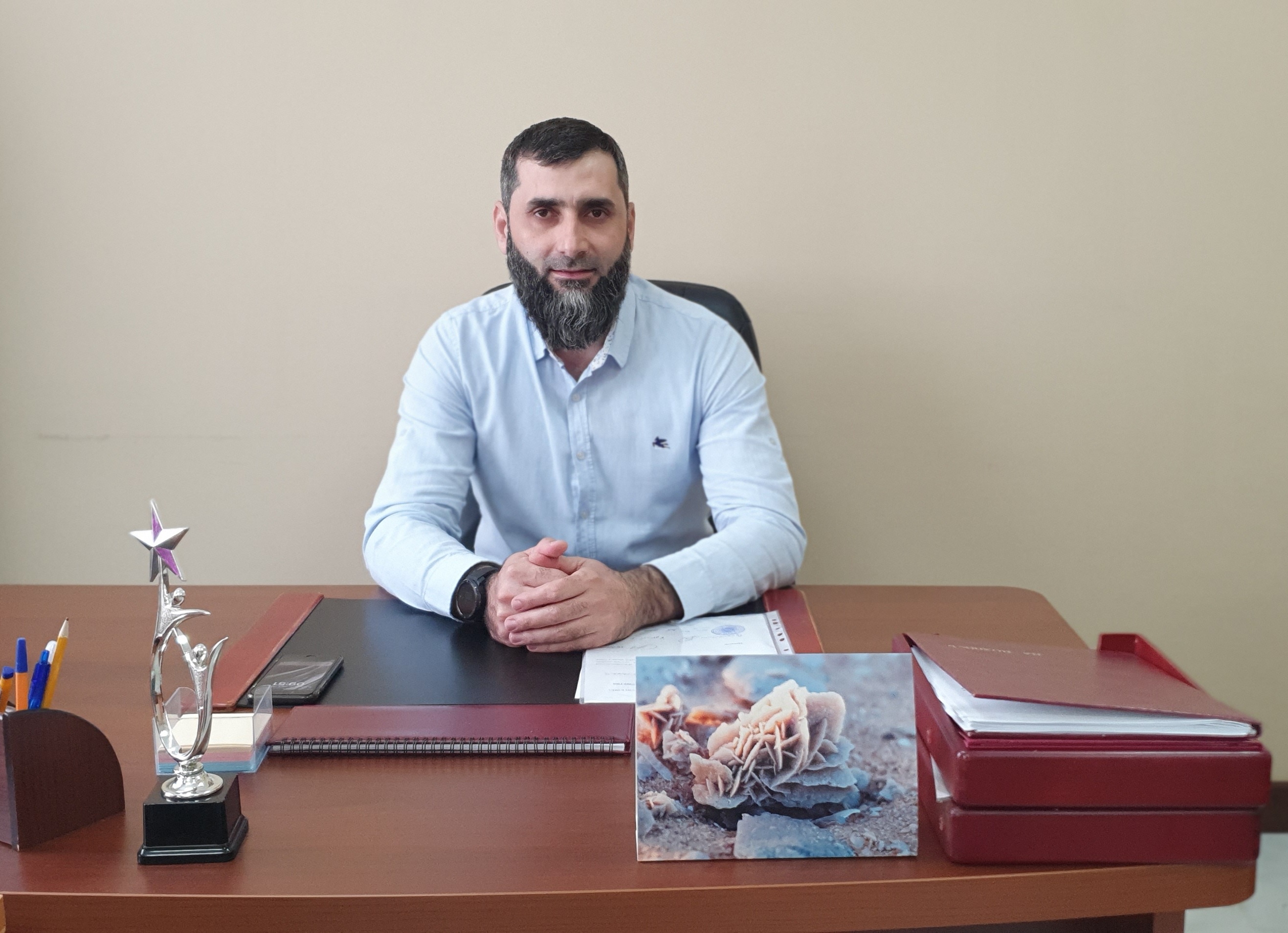 Поздравляем Куриева Багаудина Алиевича с назначением на ответственную должность и.о.директора Государственного фольклорного ансамбля "Магас"